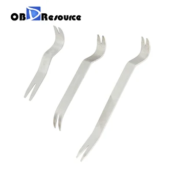 

OBDResource Metal Car Interior Audio Removal Tool Door Trim Buckle Screwdriver Pry Kit For BMW Audi Nissan Peugeot Mazda Ford