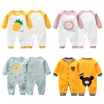

Baby Clothes Boy Girl Cute Cartoon Romper Newborn Long Sleeve Bodysuit Jumpsuit Baby Clothing for Children Kit Lovely Style