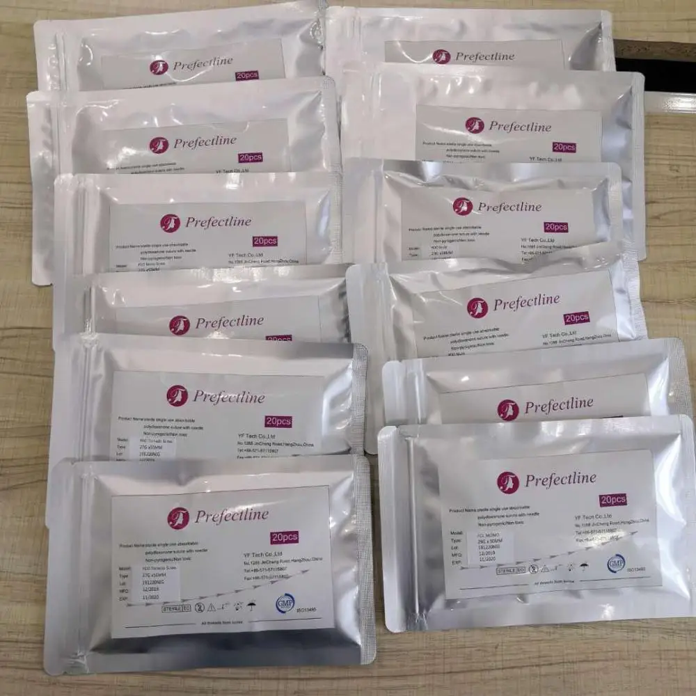 Pdo thread é 27g50mm face lifting 20 pces