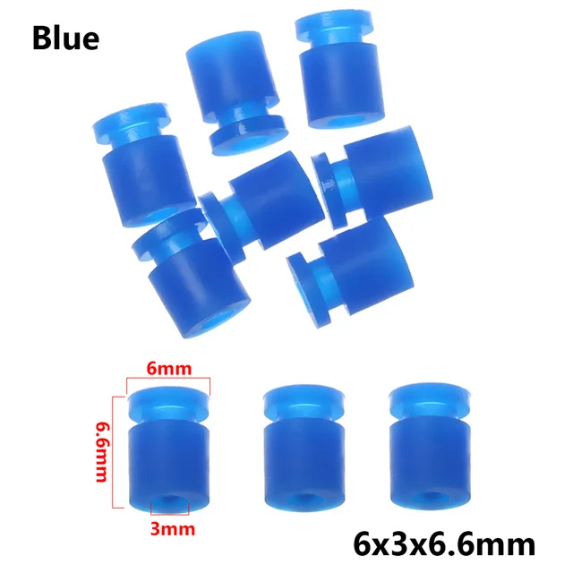 Blue M3x6.6mm