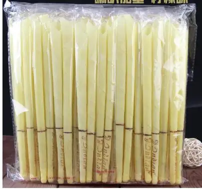 lemon Ароматная Свеча для ушей, палочка для ушей, палочка для ушей, детоксикация, освежающий ум, ванна для ног, красота, прямая трубка, стиль - Цвет: lemon