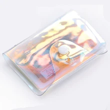 1 шт. лазерная прозрачная функция 20 бит ID банк Чехол для карт визитная карточка дисплей офисные принадлежности настольные аксессуары