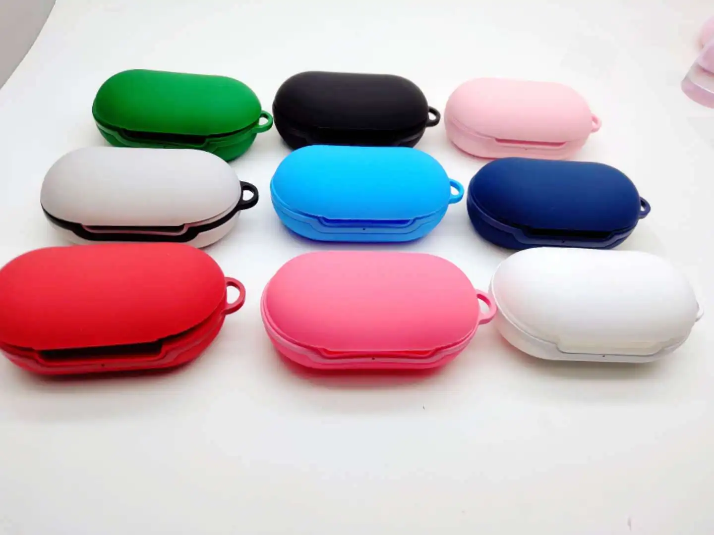 Защитный чехол для samsung Galaxy Buds, флип-открытый силиконовый чехол, водонепроницаемый противоударный чехол s с карабином