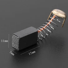 2 шт. электрическая дрель Угольная щетка запасная часть для DEWALT BOSCH MAKITA электроинструмент