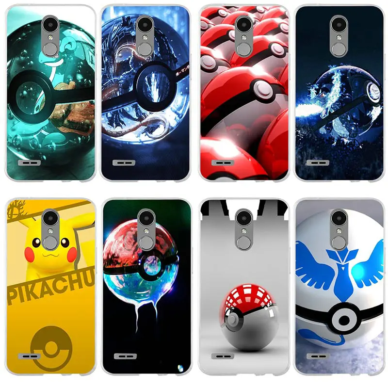 

Soft Phone Case for LG V10 V20 V30 V40 K40 K50 Q6 Q7 Q8 Q60 X Power 2 3 Nexus 5 5X Stylus Pokemons Pika Go PokeBall