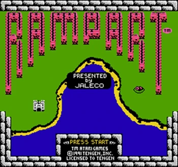 

RAMPART 60 Pins English Version Game Cartridge for 8 Bit 60pin Game Console