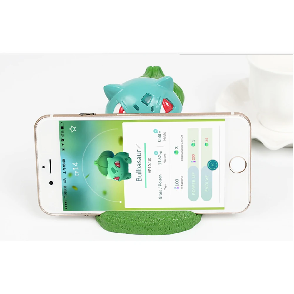 Держатель мобильного телефона настольная подставка Милый Пикачу чармандер Bulbasaur для iPhone 11 Pro Xiaomi 8 samsung huawei мультфильм смартфон