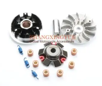 Гоночный вариатор Набор для GY6 152QMI 157QMJ 125cc 150cc китайский скутер Мотоцикл мопед картинг 3 вида пружины дополнительно - Цвет: 1000 RPM