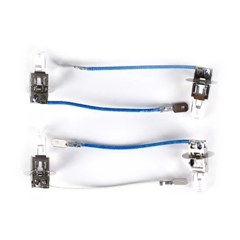 

2pcs/lot Halogen Tungsten Bulb With Cable Machine Tool Working Lamp H3 12V 35W 55W 70W 100W Lighting Halogen Bulbs