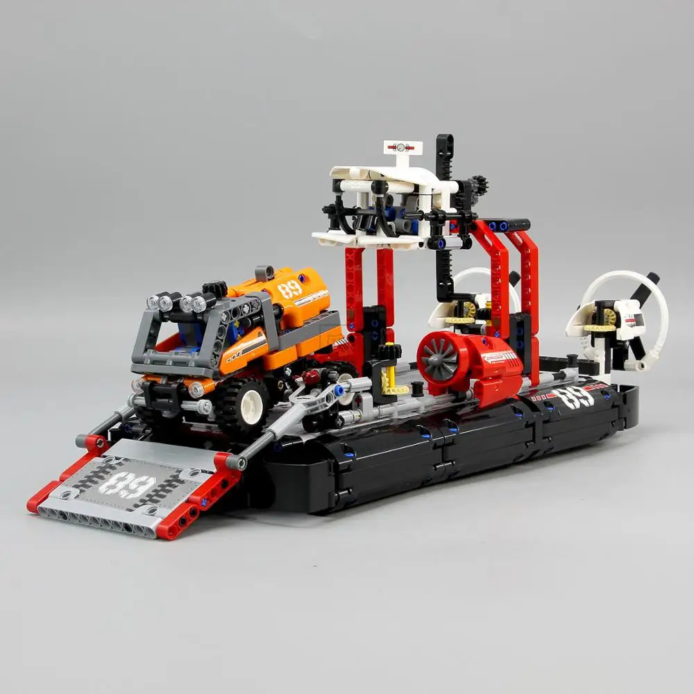Совместимость с Technic 42079 Автопогрузчик модель грузовика строительные блоки