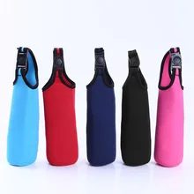 Горячая Распродажа 5 цветов тканевый термос чашка мешок бутылки для воды крышка рукав Перевозчик теплый теплоизоляция бутылки для воды сумки