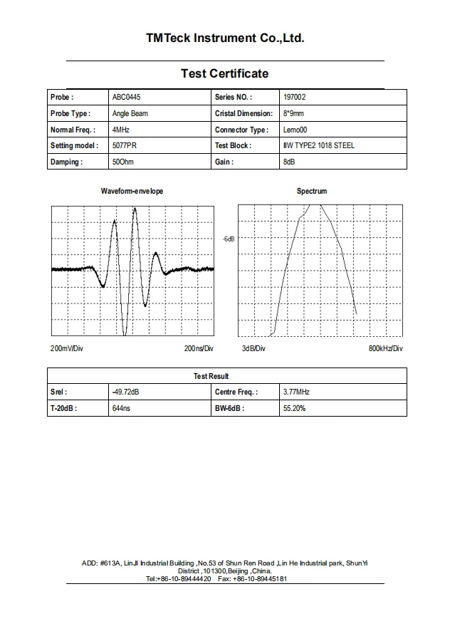 Aanzetten ijs Mening Mwb Hoek Beam Transducer Ut Probe 4 Mhz/8X9 Mm 45, 60,70 Graden 3 Pcs  Gelijkheid Krautkramer MWB45-4, MWB60-4, MWB70-4 - AliExpress Gereedschap