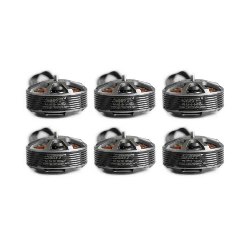 GARTT 6 шт ML 5210 340KV бесщеточный двигатель для мультикоптера квадрокоптера