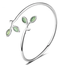 Сладкий Опал Burgeon 925 пробы серебряные браслеты для женщин подарок Pulseira серебряные 925 ювелирные изделия