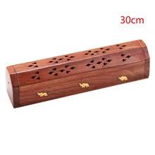 Элегантный декоративный сброс давления легкий чистый деревянный ладан коробка горелка Ретро палочка для ароматерапии держатель дома Натуральный