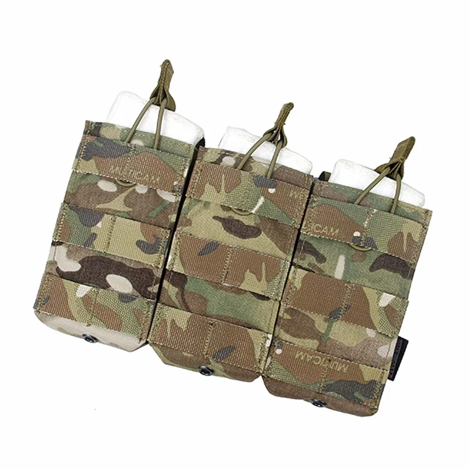 

TMC Magazine Pouch 556 Triple Molle Military Mag Tactical Pouches MOLLE Vest Trigeminy Storage Bag Free Shipping