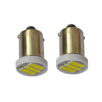 

Automobile Led Reading Lamp Ba9s 7020 3smd Super Bright LED Instrument Lamp License Plate Lamp Width Indicator Car Led Light