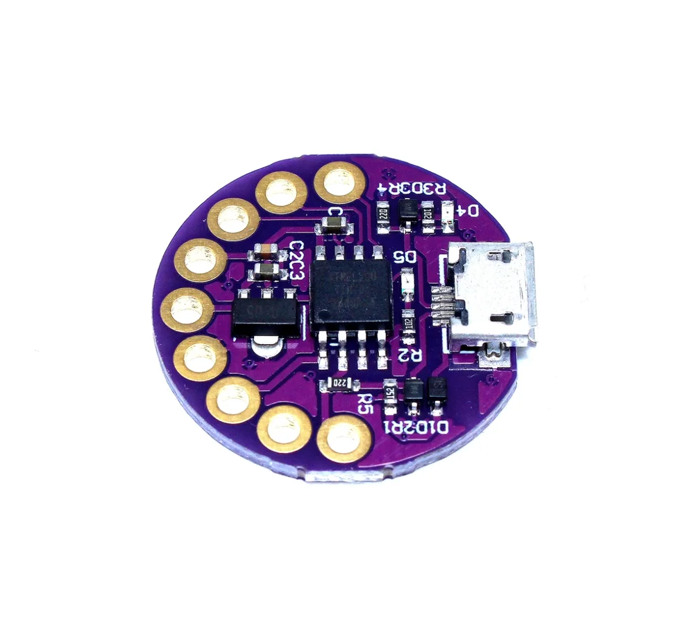 Макетная плата LilyTiny LilyPad ATtiny85 переносной модуль для Arduino программируемый SRAM Digispark