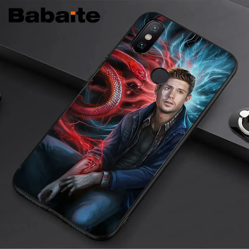 Сверхъестественный Jared Padaleck мягкий силиконовый черный чехол для телефона redmi 5plus 5A 6pro 4X note5A note6pro note7 чехол