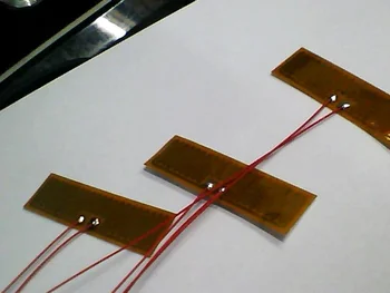 

Ultra-thin Polyimide Heating Sheet 56 * 16 * 0.3MM 5V1.1W