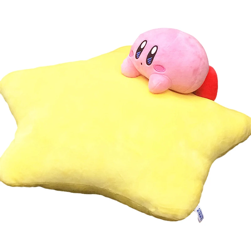 54*28 см Симпатичная японская Повседневная Подушка в виде звезды Kirby призовая сидя