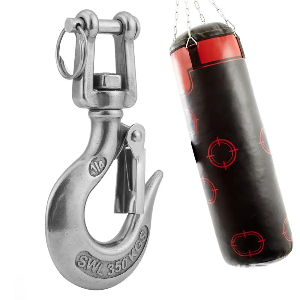 304 Stainless Steel Swivel Eye Clevis Lifting Chain Snap Hook