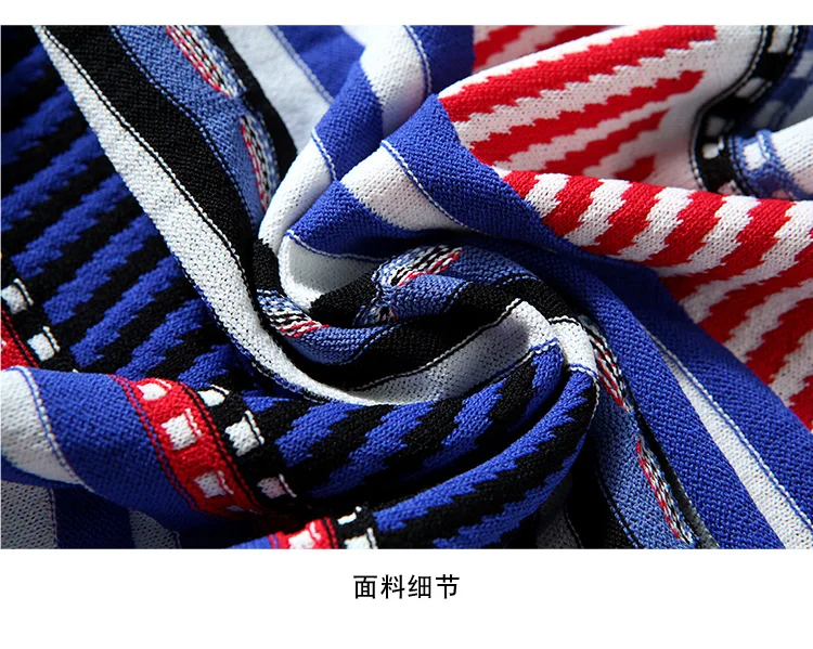 New Arrival Summer Stripe Knit Tops and Printed A-line Long Skirt Two piece Sets Women Runway Design Fashion Knit Set Suit