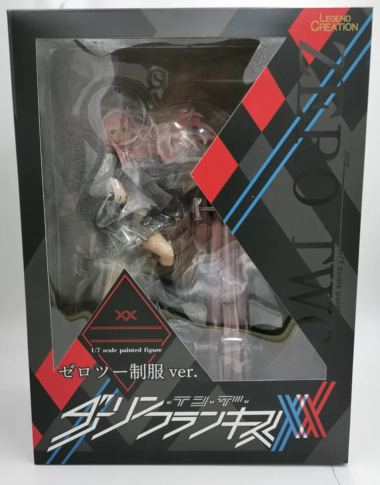 Фигурки героев аниме новый любимый во Фране игрушка Zero Two 02 красная одежда для