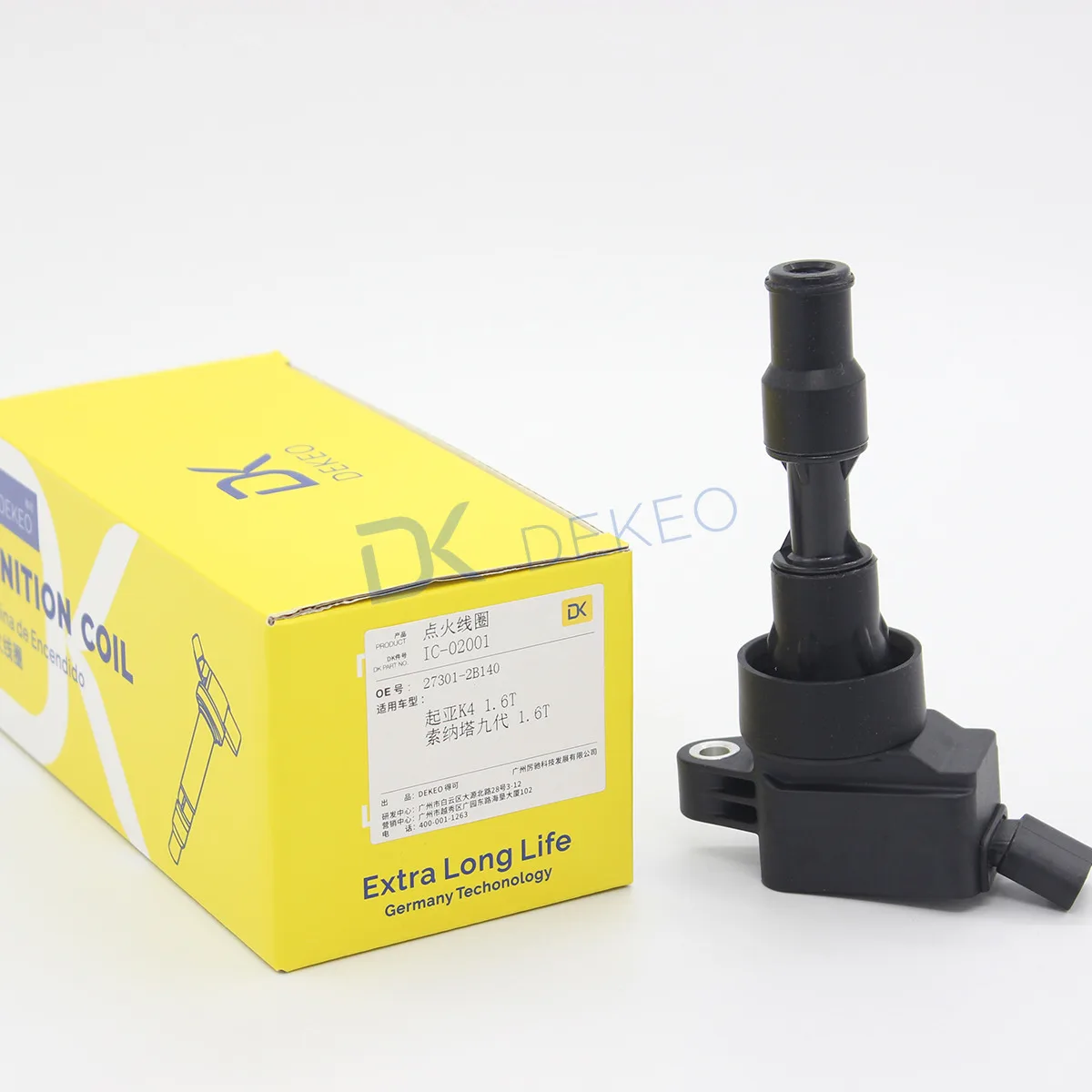 Катушки зажигания DEKEO для Kia K4 Sonata Nine Generations 27301-2B140