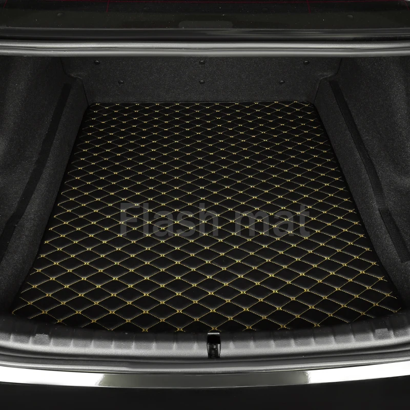 

Custom Car Trunk Mats Leather For Cadillac Escalade L XTS ATS XT5 CTS CT6 CT4 DTS STS XLR DeVille SRX Car Carpets Cover Foot Mat