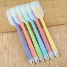 Herramientas para hornear espátula para pastel de silicona espátula para hornear pastelería cocina espátula mezclador de crema helado cuchara espátula para crema