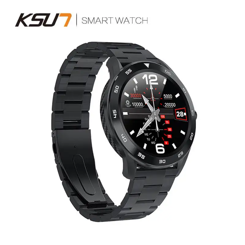 Фитнес трекер KSUN KSR909 Смарт часы с Bluetooth пульсометром ЭКГ артериальным давлением