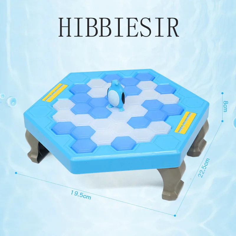 Parent-child interactive game toys Children's competitive games Beat the rescue penguin table Desktop knock the ice platform gam - Цвет: 20 22 8CM