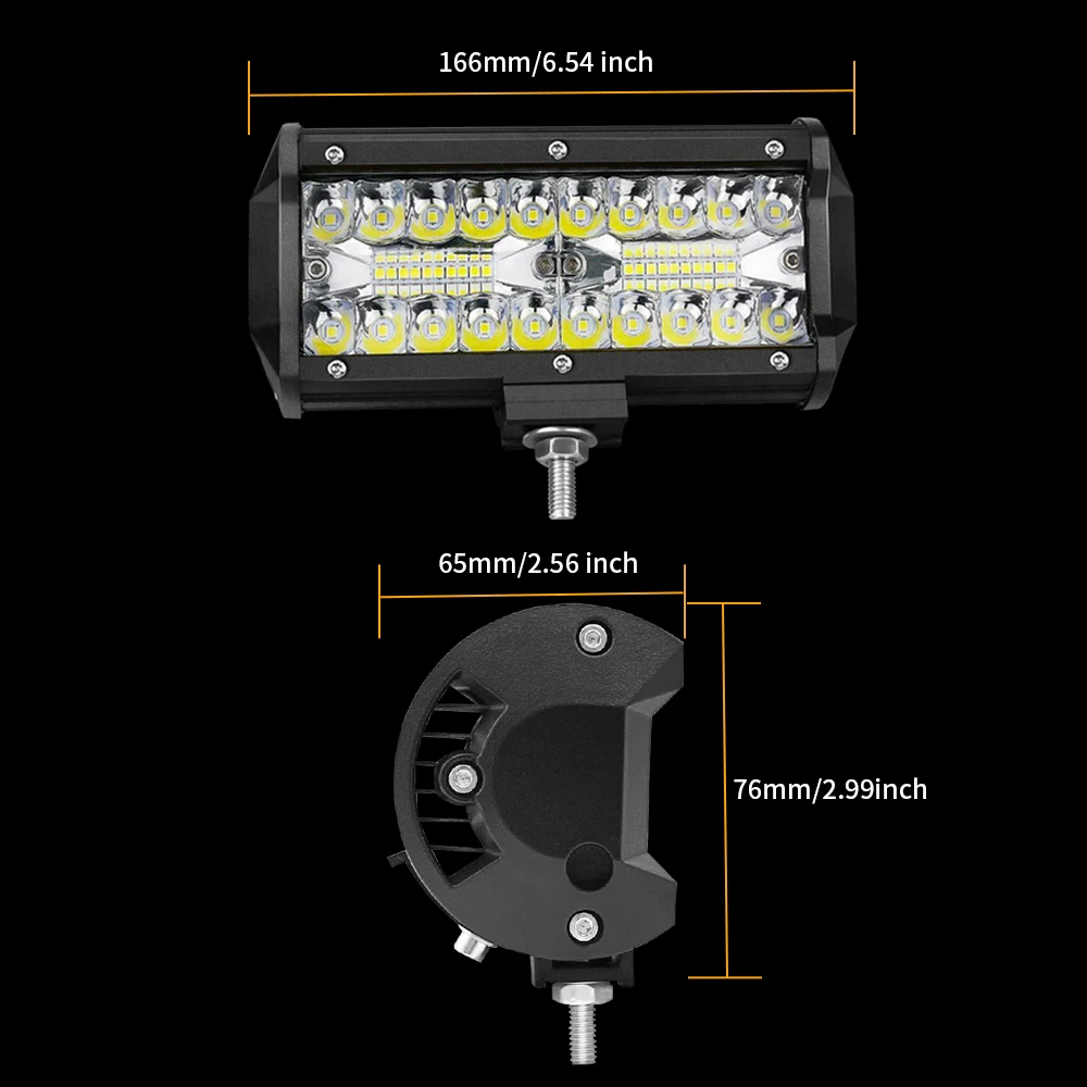 LED Work Light-size