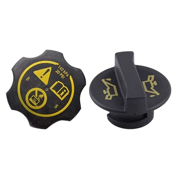 

Oil Filler Cap for Ford Fiesta Focus Mondeo Escort Ka 1135010 with 13502353 Car Tank Radiator Expansion Water Tank Cap