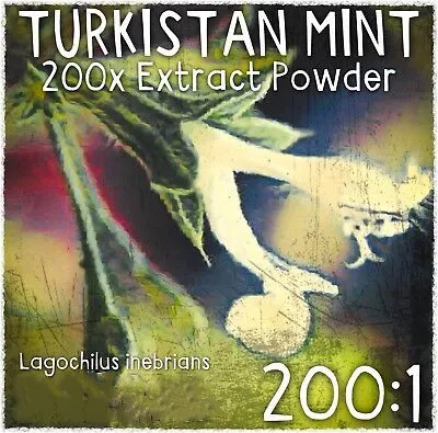 

Turkistan Mint | (Lagochilus inebrians) 200x Extract Powder [5 Grams-10 Grams]
