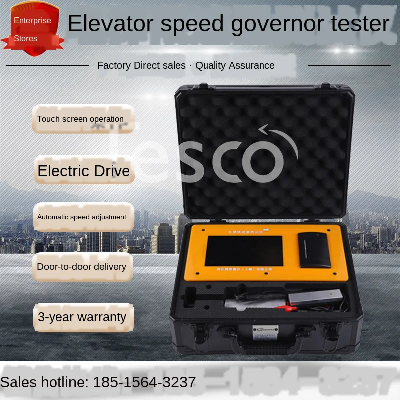 

Portable elevator speed limiter tester elevator acceleration and deceleration tester elevator speed limiter calibrator new
