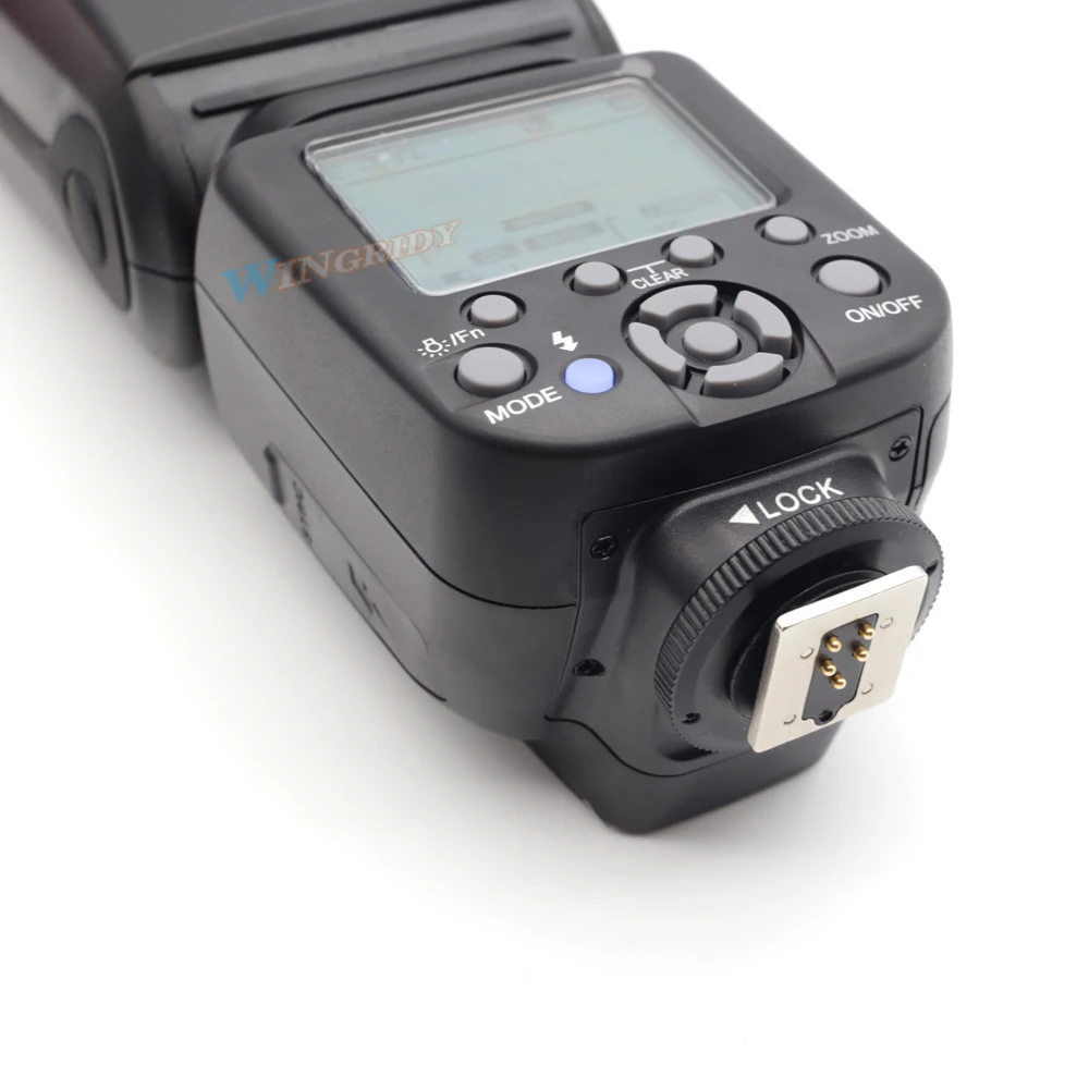 TRIOPO TR-982III высокоскоростная синхронная ttl вспышка 1/8000 с ЖК-дисплеем, беспроводной режим Master Slave, вспышка, светильник speed lite для Nikon Canon