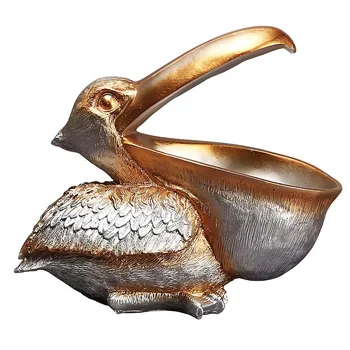

Wholesale Animal Storage Container Big Mouth Animal Figurines Living Room Decoration Ornaments Candy Box Key Holder Artware Gift