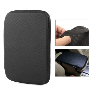 

For MAZDA TOYOTA UMBRELLA Batman MUSTANG Focus Car Armrest Pad Covers w/ logo Center Console Seat Box Pads Storage Cushion
