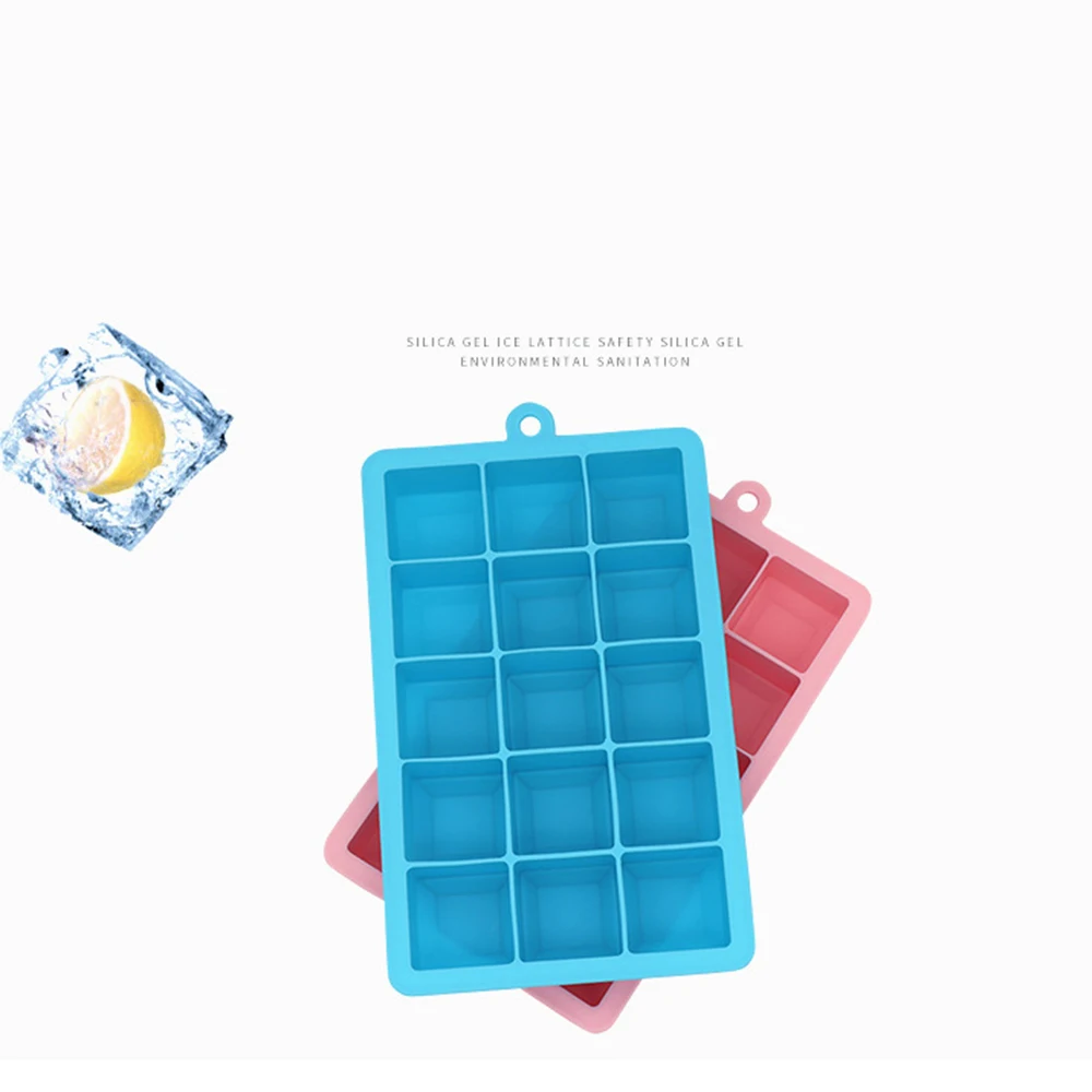 Square Heart Dice Silicone Ice Cube Jelly Ice Tray Ice Cube Maker