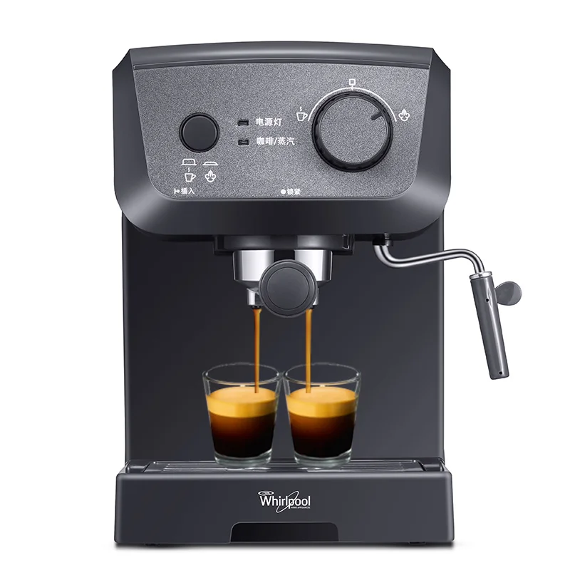 

15Bar Espresso Machine Maker Fully Automatic Steam 1050W Pump Pressure Household Extraction Mellow Grease