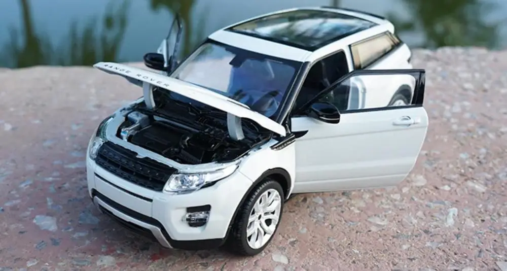 Welly 1/124 1:24 Range Rover Evoque внедорожник автомобиль литье под давлением модель игрушки на день рождения для детей мальчиков и девочек