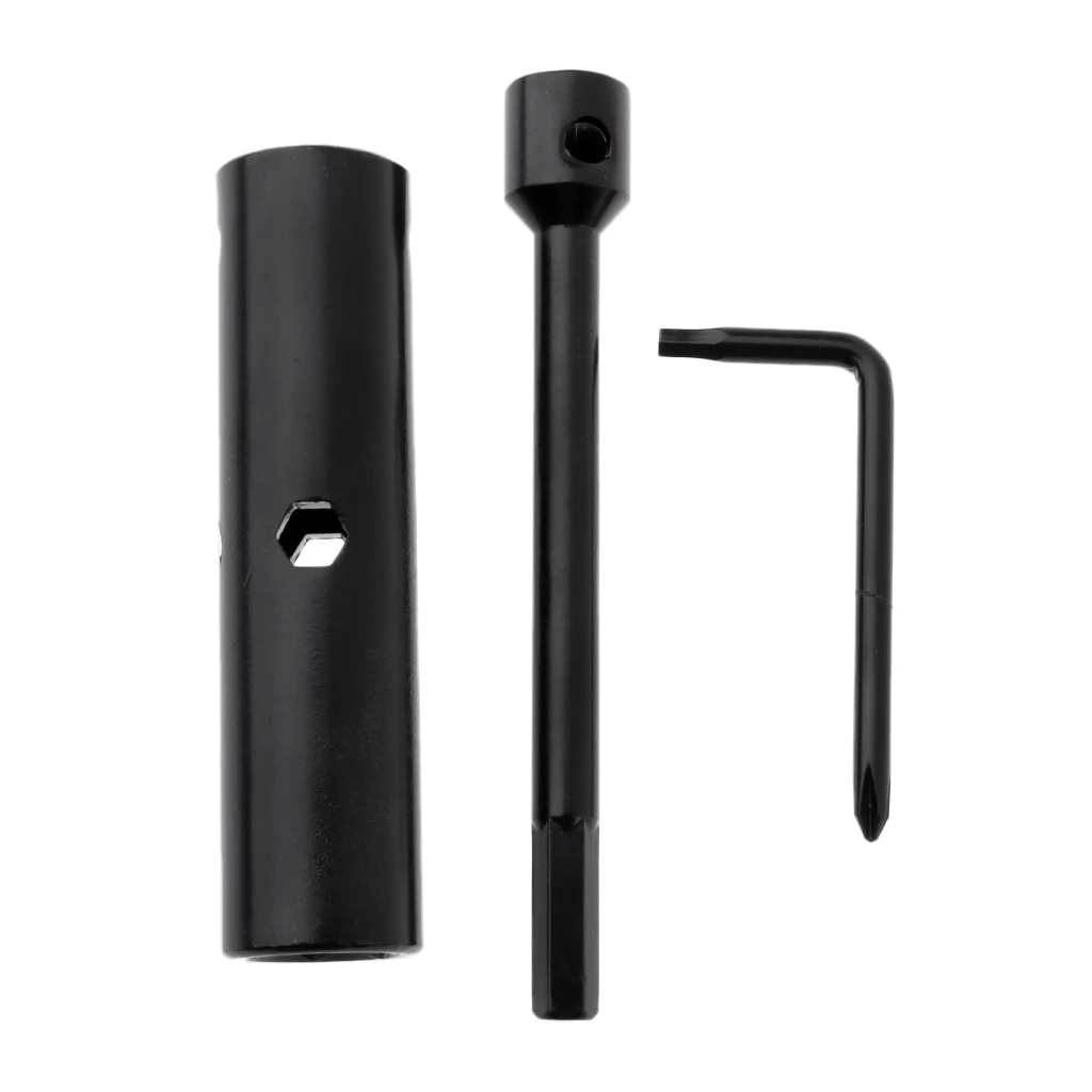 All-in-One Skate Tools, Multi-Function Portable Skateboard T Tool Accessory with L-Type Head Wrench Screwdriver