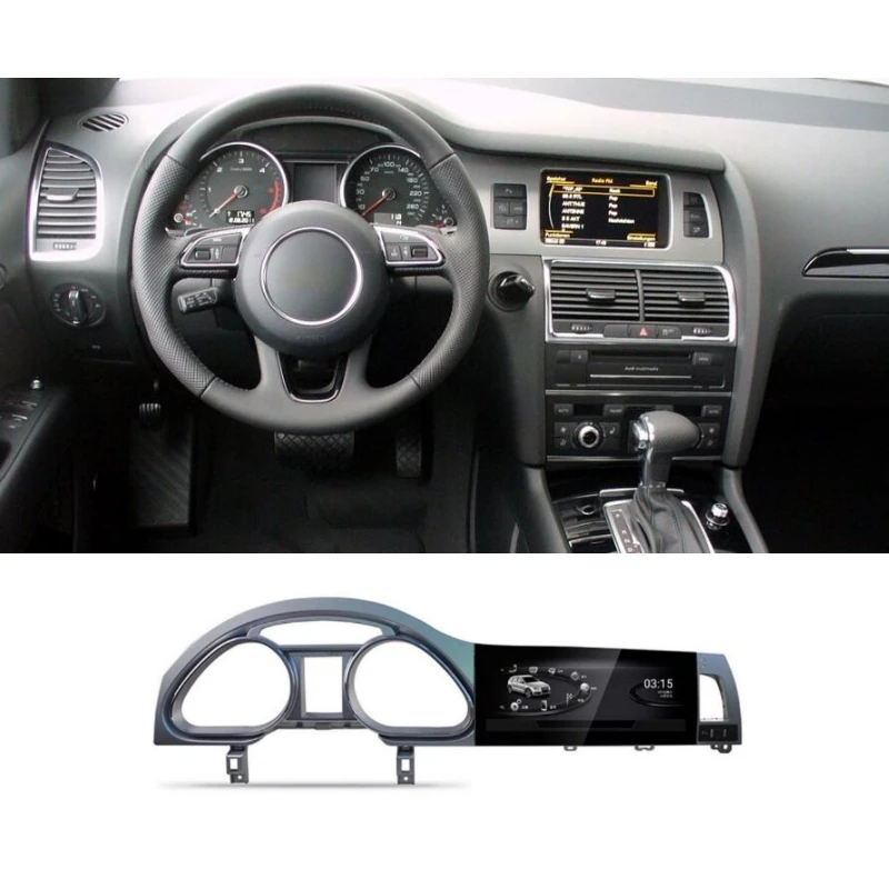Car Multimedia Player For Audi Q7 4L 2011 2012 2013 2014 2015 GPS Audio Radio Navigation NAVI