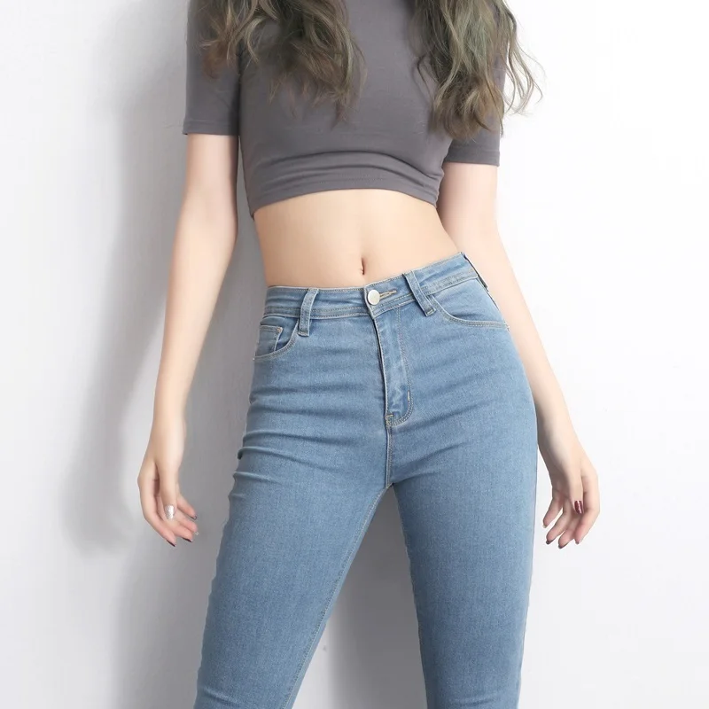 

Jeans For Women Stretch Blue Jeans Woman 2019 Pants Skinny Women Jeans With High Waist Denim Black Ladies Push Up Jeans