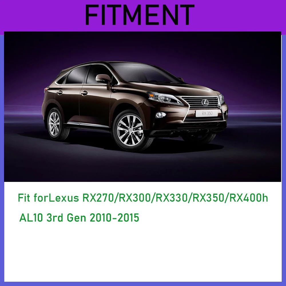 Передние и задние Автомобильные Брызговики для крыла для Lexus RX AL10 RX270 RX300 RX350 RX400h 2010