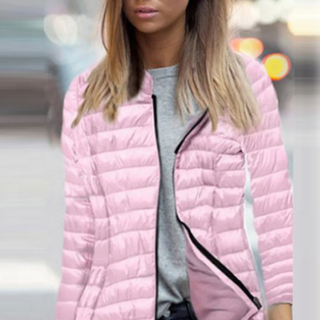 

Winter Thicken Warm Women's Parka Coat Korean Style Stand Collar Cotton Padded Women Coat 2019 Blown Thicken parka Female