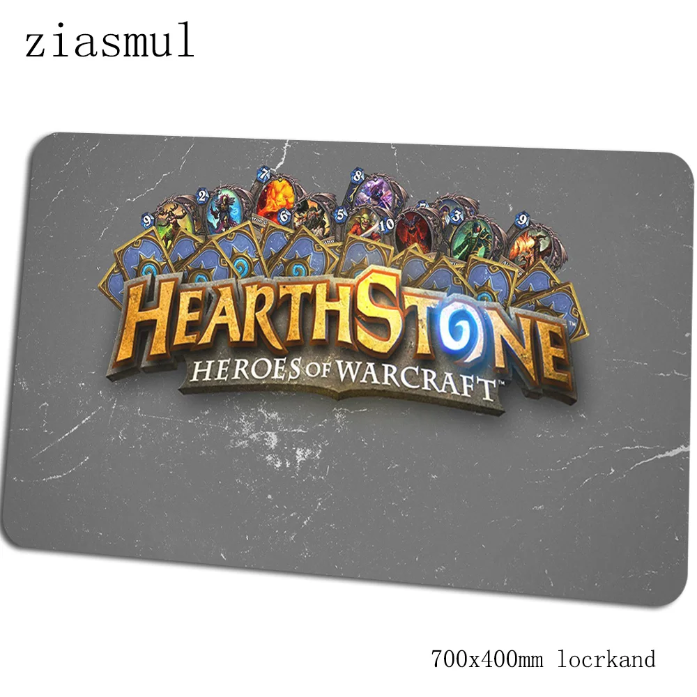Коврик для мыши Hearthstone gamer новое поступление 70x40 см игровой коврик для мыши Большой Аниме аксессуары для ноутбука padmouse эргономичный коврик - Цвет: Size 700x400x2mm