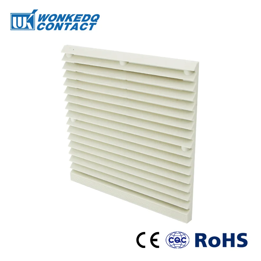 Cabinet Ventilation Filter Set Shutters Cover Fan Grille Louvers Blower Exhaust Fan Filter FK-3323-230 Filter With Fan